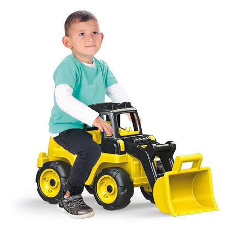 Dolu Max Power Bulldozer Loopauto 36X72X31 Cm Geel/Zwart