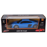 Kool Speed Rc Audi Audi R8 V10 Coup&Eacute; 1:16 + Licht Blauw