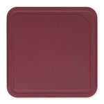 Brabantia Tasty+ Snijplank 25X0.8X25 Cm Aubergine Rood