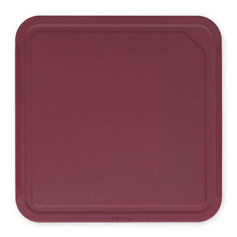 Brabantia Tasty+ Snijplank 25X0.8X25 Cm Aubergine Rood