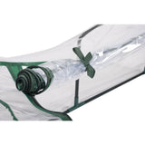 Kinzo Tunnelkas Met Rits 130X60X50 Cm Transparant/Groen