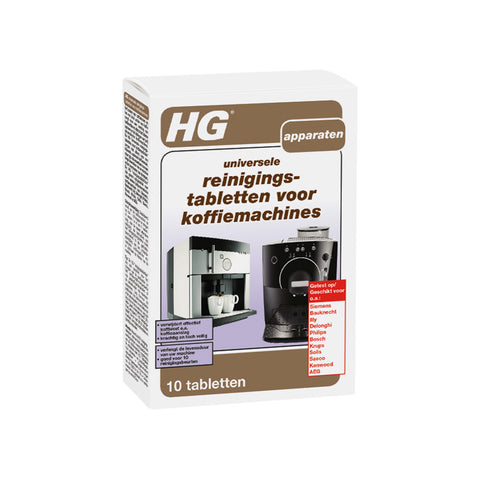 Hg Reinigingstabletten Voor Koffiemachines 10 Stuks