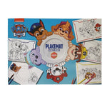 Paw Patrol Placemat/Onderleggers 12 Stuks In Kleurboek