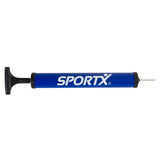 Sportx Balpomp Met Verloopstukje En Metalen Naald 30 Cm Assorti