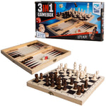 Clown Games 3In1 Houten Spellendoos