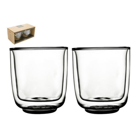 Gusta Fika Dubbelwandig Glas 250Ml Set 2 Stuks