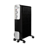 Inventum Ko931B Oliegevulde Radiator 2000W Zwart/Zilver