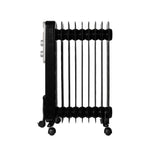 Inventum Ko931B Oliegevulde Radiator 2000W Zwart/Zilver