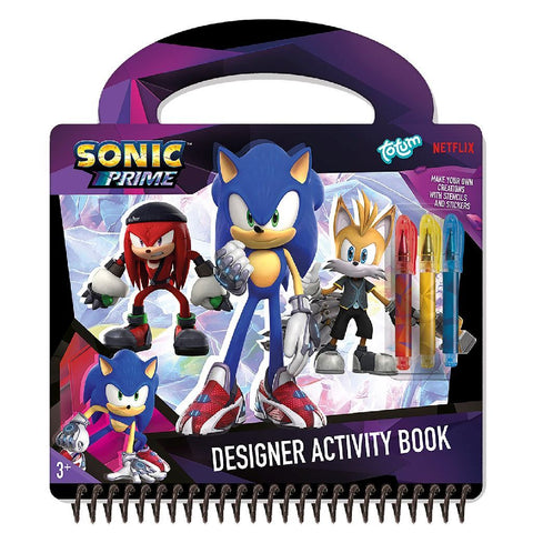 Totum Sonic Hedgehog Designer Teken-Activiteitenboek