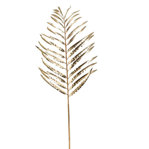 Basic Kunstbloem Palmblad Goud 85 Cm