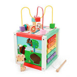 Fisher Price 5In1 Houten Activiteitenkubus