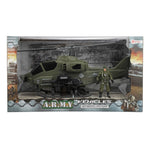 Army Militair Voertuig + Soldaat En Accessoires Assorti