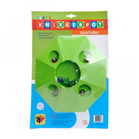 Basic Super Knikkerpot Met 10 Knikkers &Oslash; 22 Cm Assorti