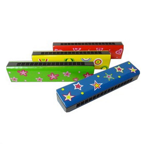 Simply For Kids Houten Mondharmonica Assorti