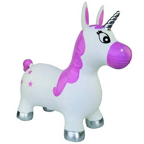 Simply For Kids Skippy Animal Eenhoorn Wit/Roze/Zilver