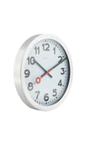 Nextime Ne-3998Ar Wandklok Dia. 19 Cm, Geborsteld Aluminium, 'Station'