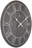 Nextime Nx-7345Zw Wandklok Nxt Paul Dia 40Cm Hout Bruin