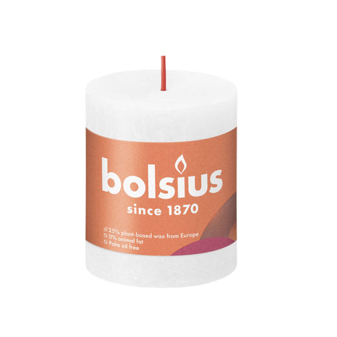 Bolsius Stompkaars 8X6.8 Cm Wit