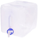 Basic Opvouwbare Watertank 10L Wit/Blauw