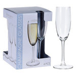 Diversen Champagneglas Set 4 Stuks