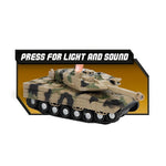 Toi-Toys Alfafox Tank + Licht En Geluid