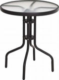 Pro Garden Ronden Glazen Balkon Tafel 60X70Cm