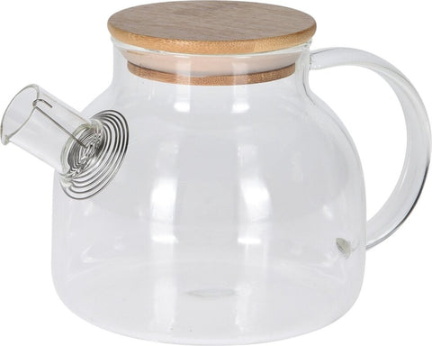 Excellent Houseware Glazen Theepot 800 Ml Met Filter Theepotten/Theekannen Van Glas