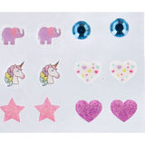 Overige Merken Unicorn Oorbellen Stickers