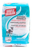 Couche jetable pour chien de solution simple