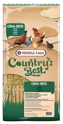 Versele-Laga Country Best Gra-Mix (Ornemental) Pigeon Maïs Brisé 4 KG