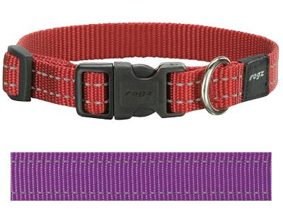 Rogz Pour Chiens Collier Serpent Violet 16 MMX26-40 CM