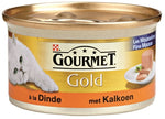 Gourmet Gold Fijne Mousse Kalkoen 85 GR (24 stuks)