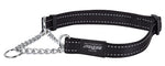 Rogz For Dogs Fanbelt Tour de Cou Noir 20 MMX34-56 CM