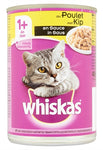 Whiskas Tin Adult Chunks In Sauce Chicken 400 GR (12 pieces)