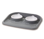 Savic Butler Feeding Bowl And Drinking Bowl With Plateau And Non-Slip Feet 2X300 ML