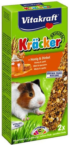 Vitakraft Guinea Pig Cracker Honey 2 IN 1