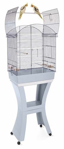 Cage à oiseaux Imac Calla avec support bleu/gris 62X43X78 CM