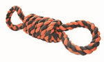 Happy Pet Nuts For Knots Extreme Coil 8 Shape Tugger Gray / Orange 55X11X11 CM