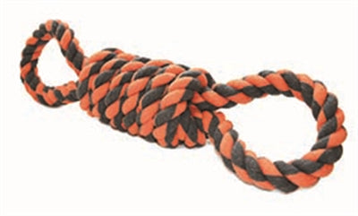 Happy Pet Nuts For Knots Extreme Coil 8 Shape Tugger Gray / Orange 55X11X11 CM