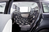 Trixie Couverture de voiture Paw Print Noir / Beige 145X140 CM