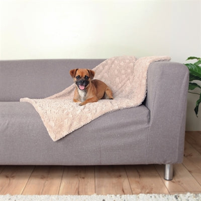 Trixie Couverture pour chien Cozy Fleece Beige