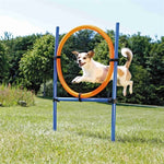 Trixie Dog Activity Agility Ring Bleu / Orange 65X3X115 CM