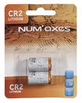 Numaxes Batterie Lithium Cr2 3V 2 PCS