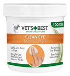 Vets Best Clean Eye Round Pads 100 ST