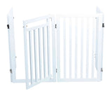 Trixie Dog Fence With Door White 60-160 X 81 CM