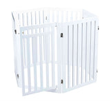 Trixie Dog Fence With Door White 60-160 X 81 CM