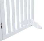 Trixie Dog Fence With Door White 60-160 X 81 CM