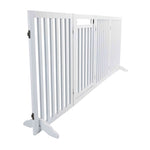 Trixie Dog Fence With Door White 60-160 X 81 CM