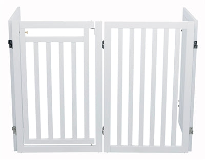 Trixie Dog Fence With Door White 60-160 X 81 CM