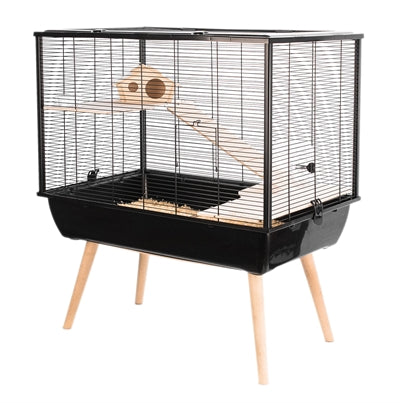 Zolux Rodent Cage Neo Silta Black 78X48X87 CM